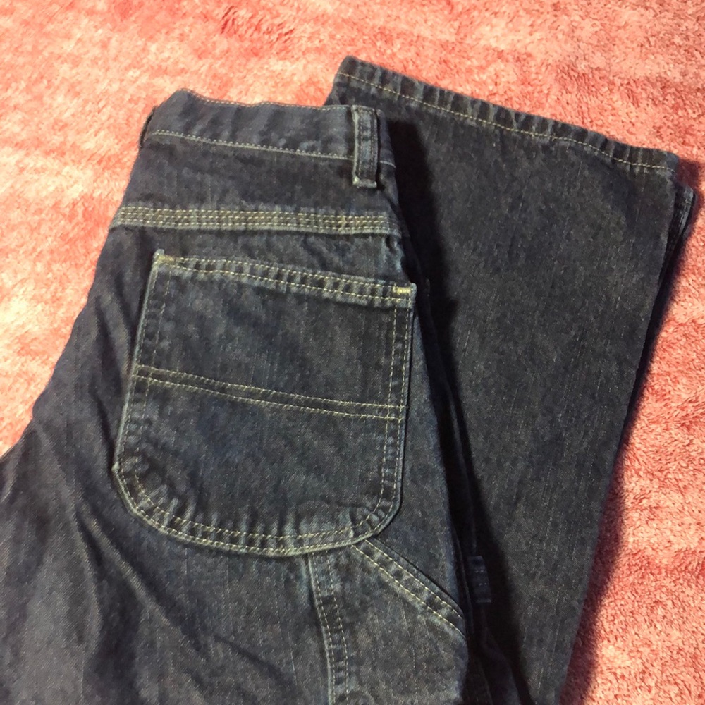 Basic Editions boys carpenter jeans size 10